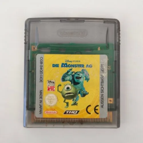 Die Monster AG Nintendo Game Boy Color