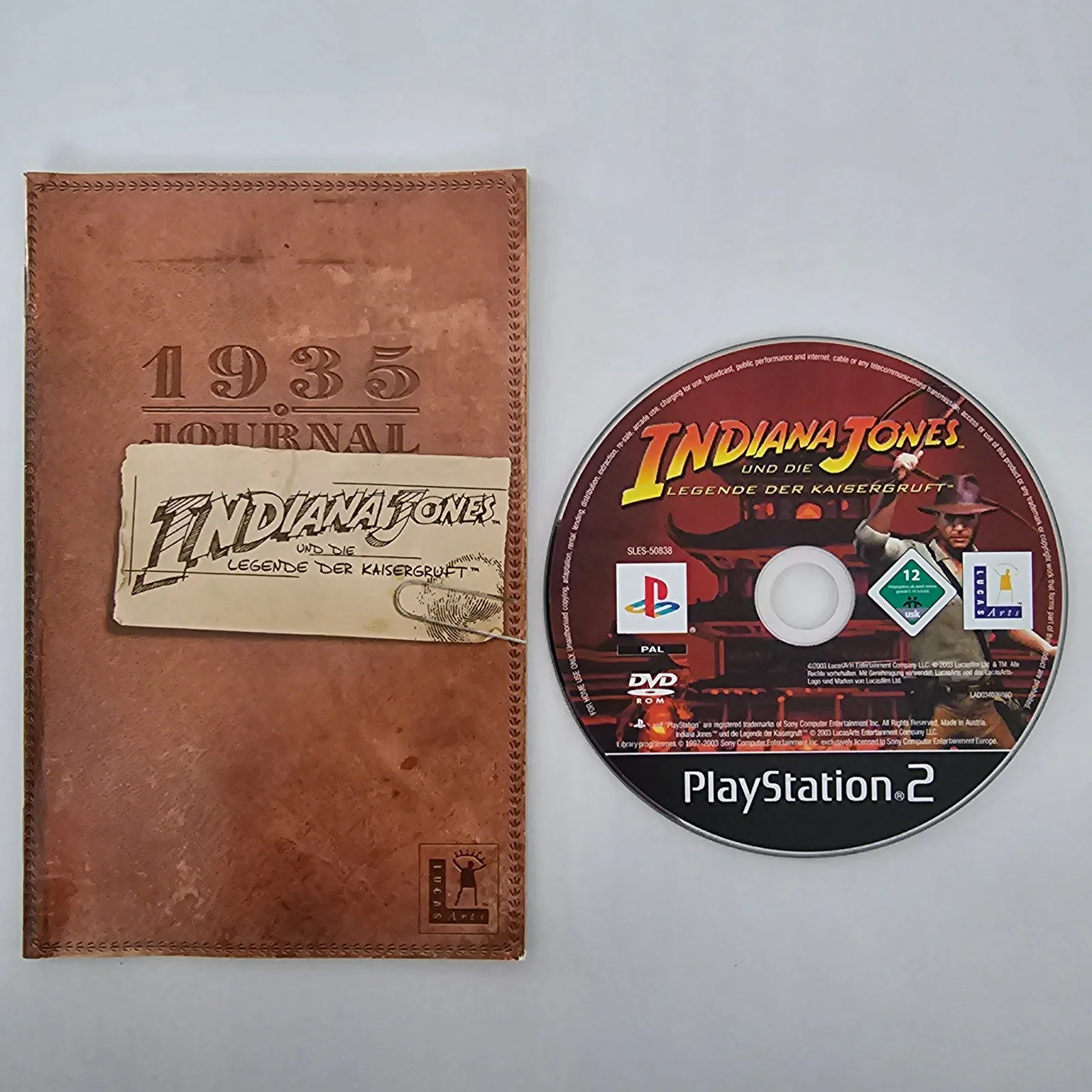 Indiana Jones und die Legende der Kaisergruft PlayStation 2, Ansicht 3