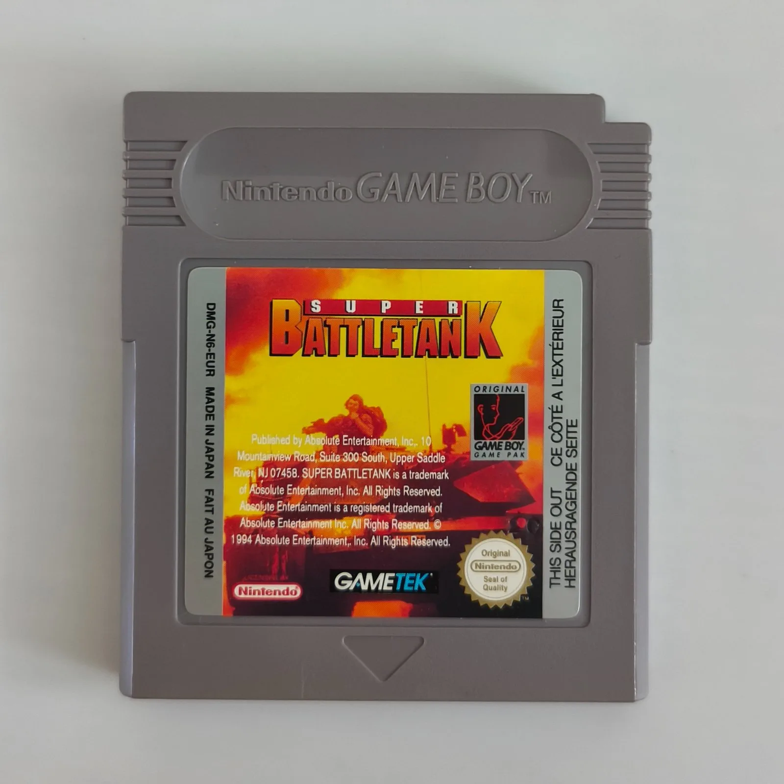 Super Battletank Nintendo Game Boy