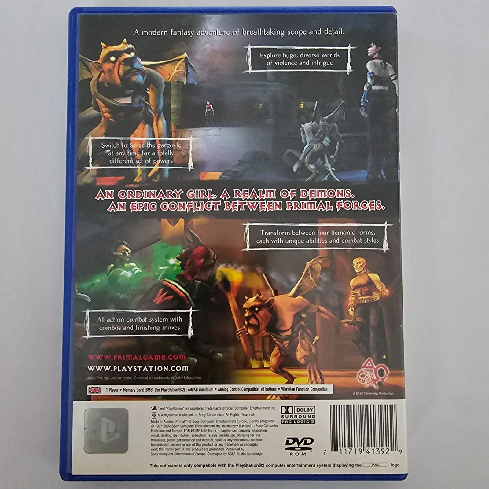 Primal Sony PlayStation 2, Ansicht 2