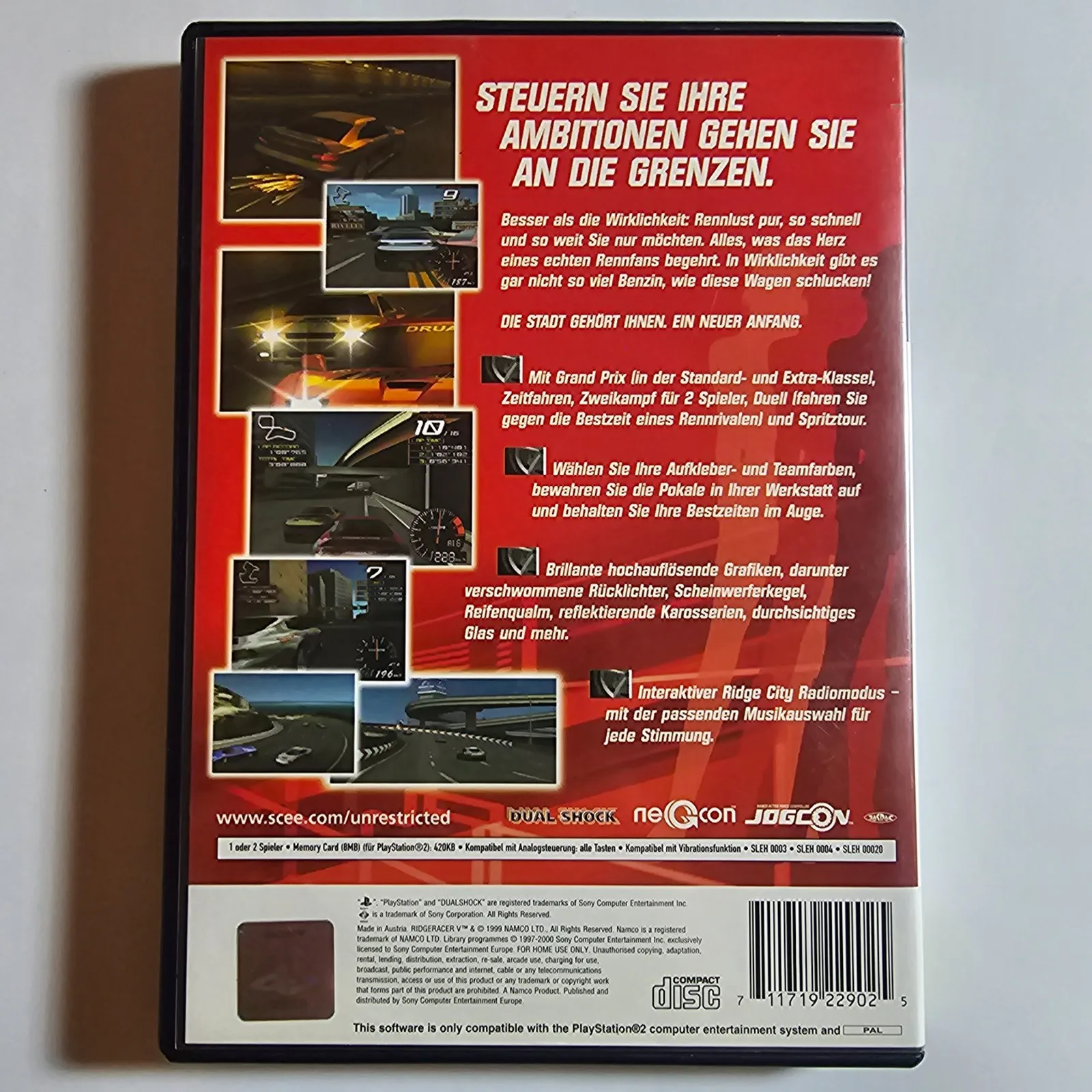 Ridge Racer V PlayStation 2, Ansicht 2