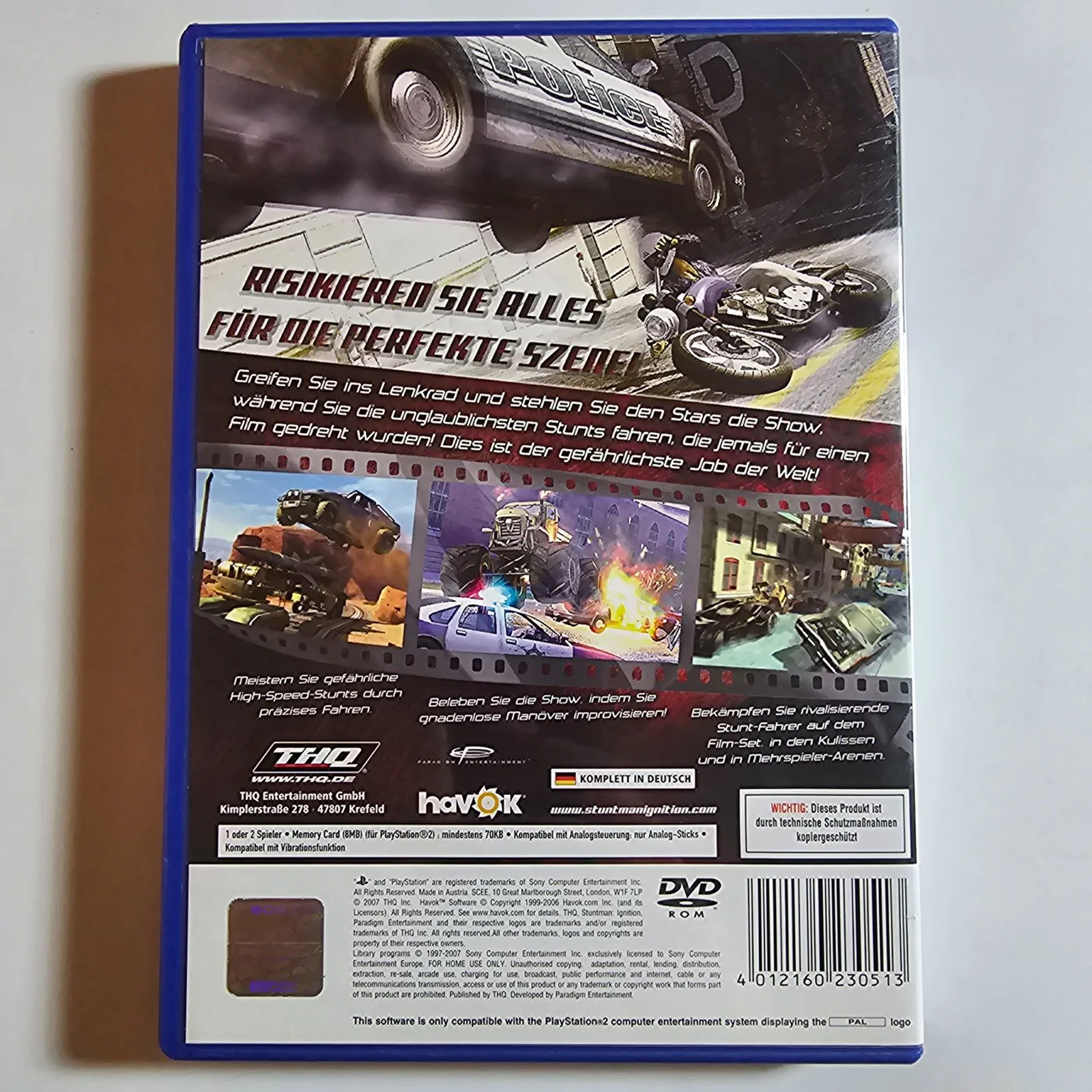 Stuntman Ignition PlayStation 2, Ansicht 2