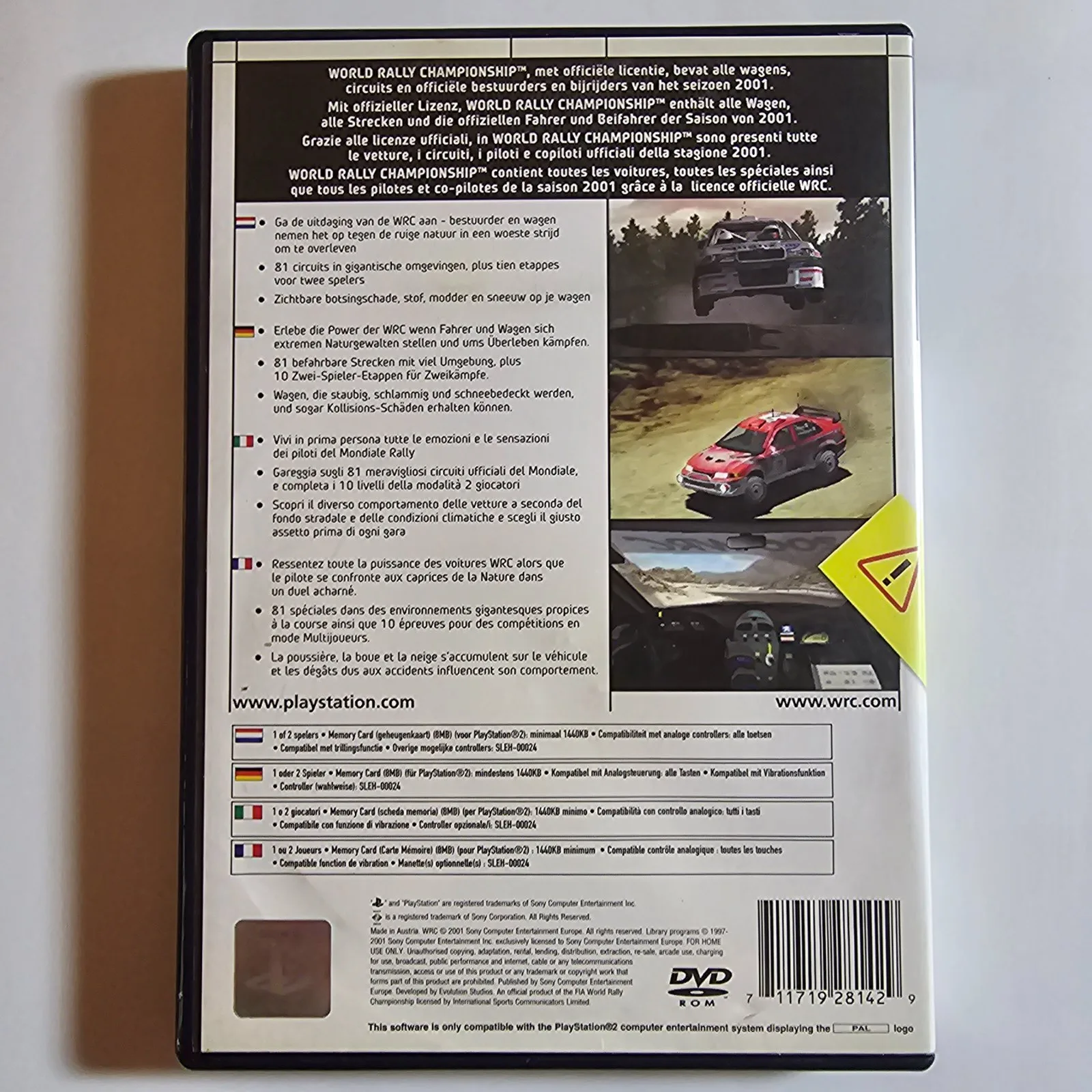 WRC World Rally Championship PlayStation 2, Ansicht 2