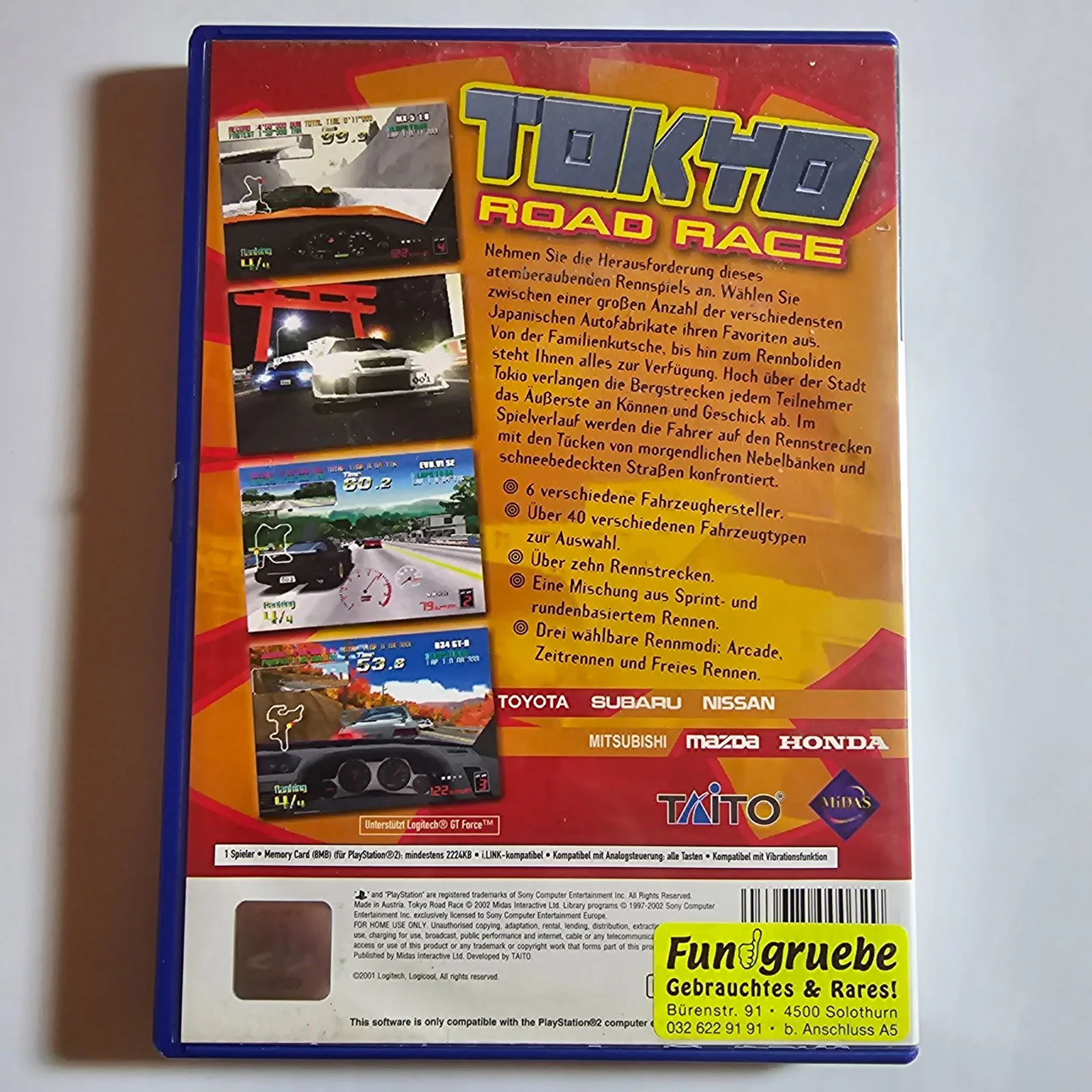 Tokyo Road Race PlayStation 2, Ansicht 2