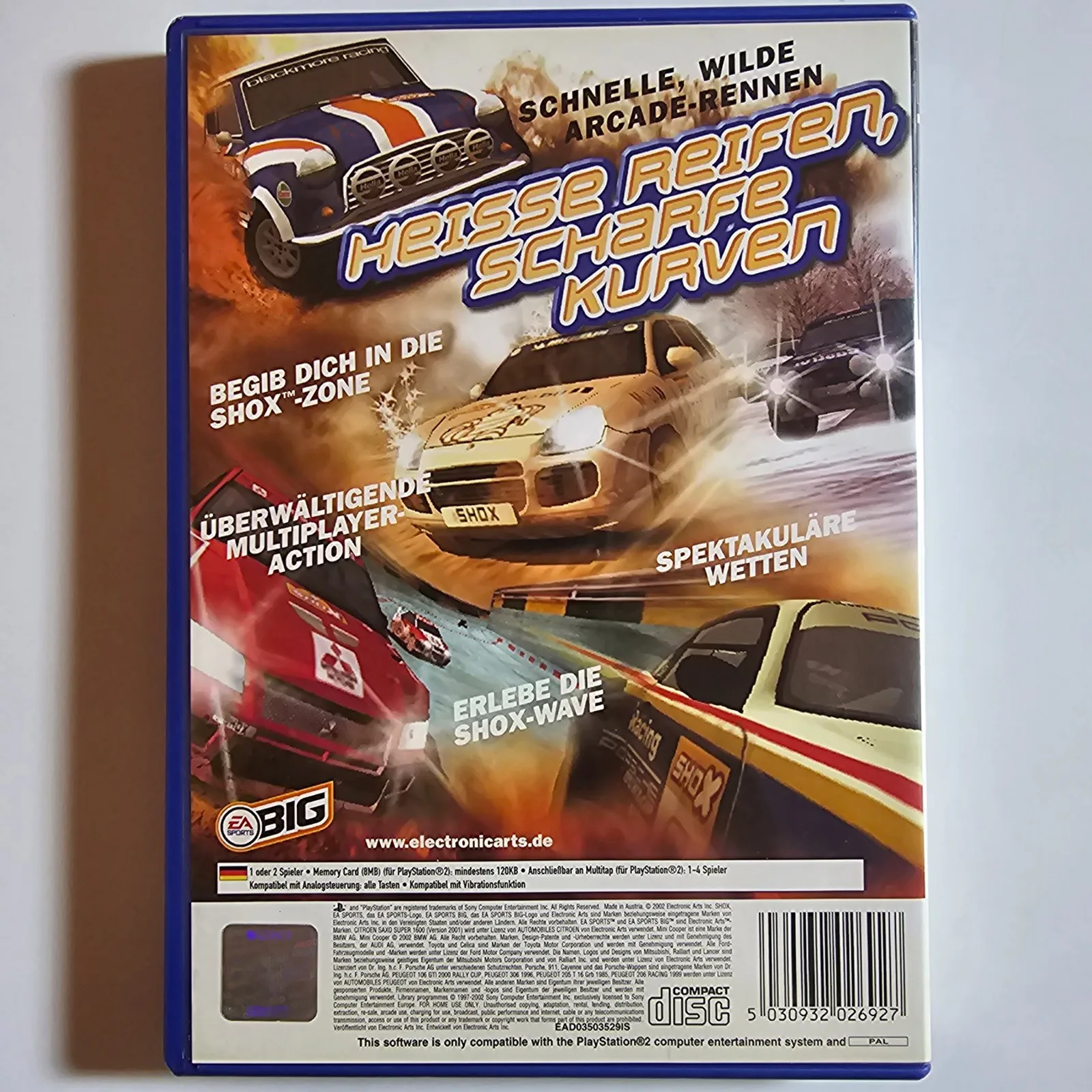 Shox Rally Reinvented PlayStation 2, Ansicht 2