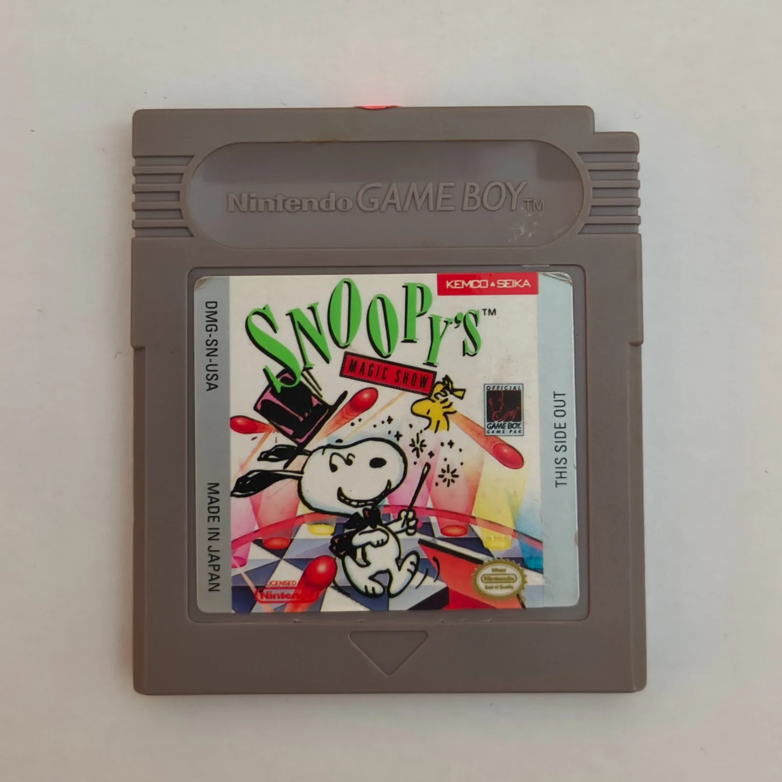 Snoopy's Magic Show Game Boy