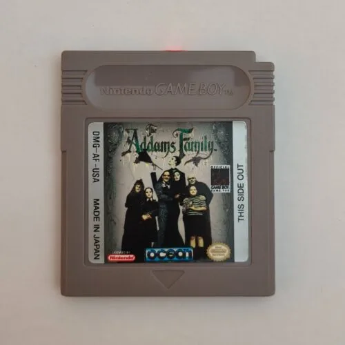 The Addams Family Nintendo Game Boy