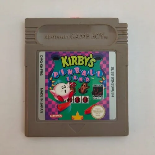 Kirby’s Pinball Land Nintendo Game Boy