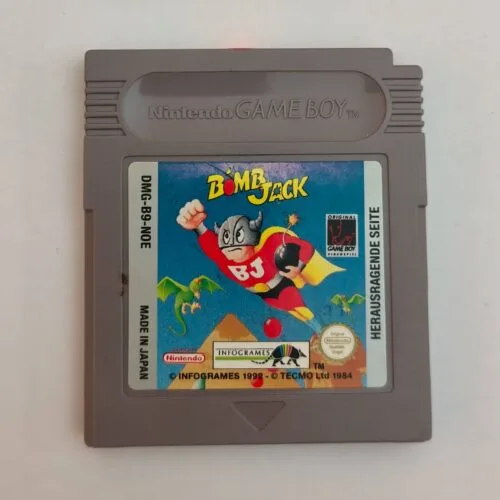 Bomb Jack Nintendo Game Boy