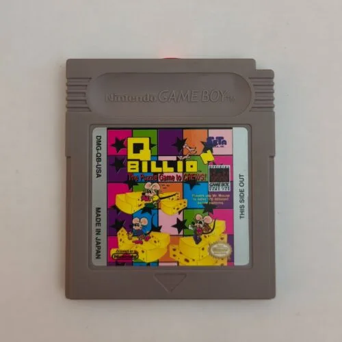 Q Billion Nintendo Game Boy