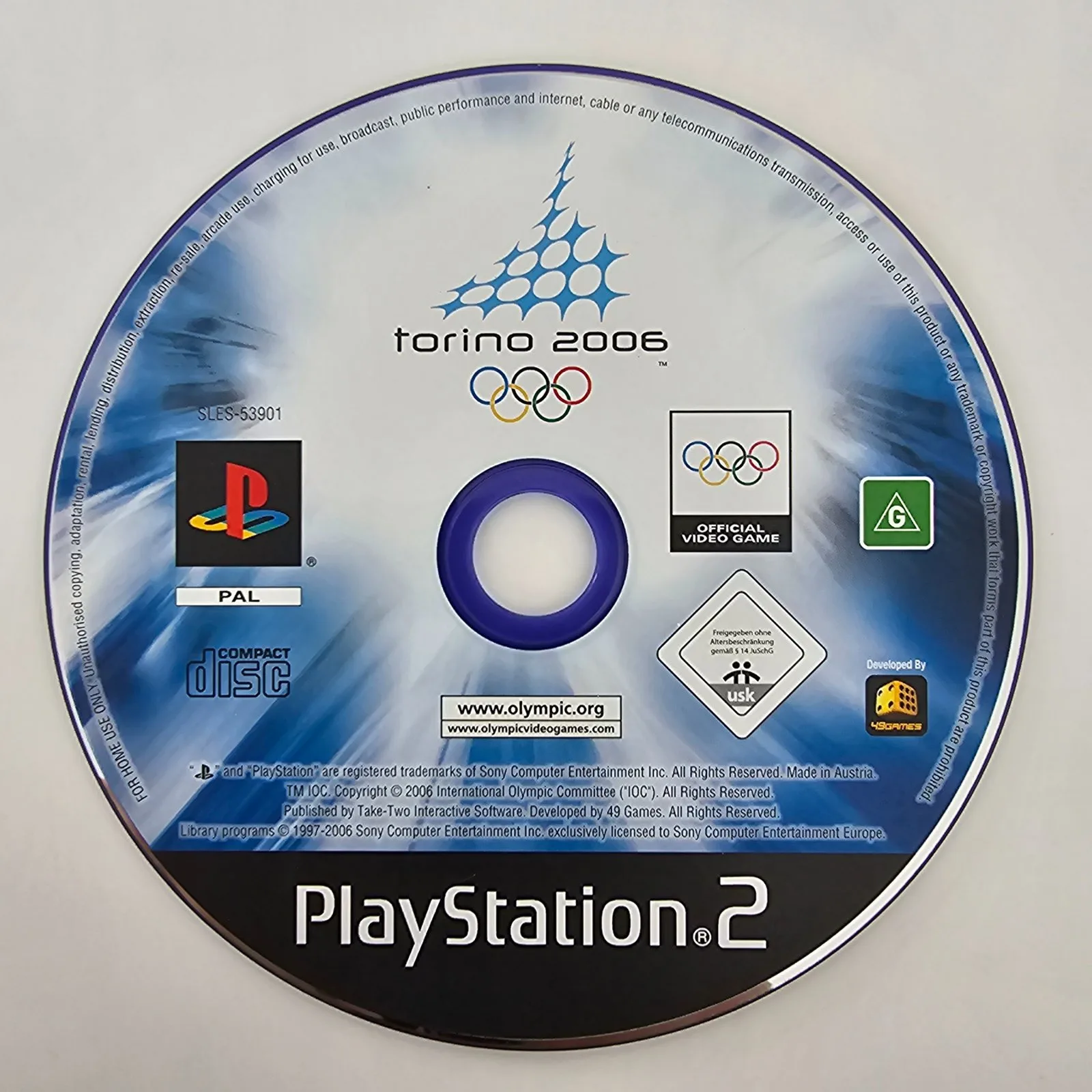 Torino 2006 PlayStation 2, Ansicht 3