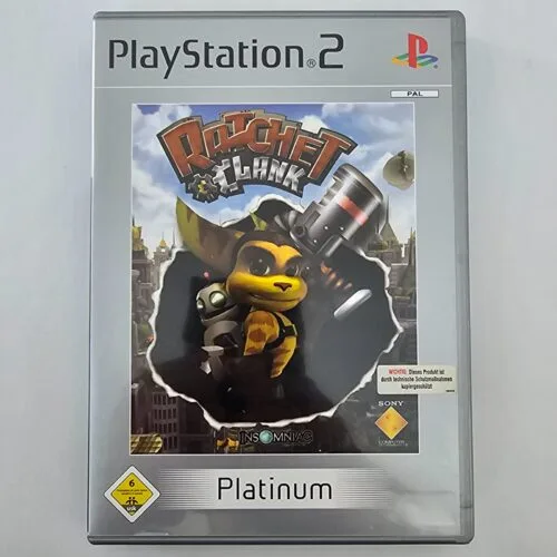 Ratchet & Clank Platinum PlayStation 2