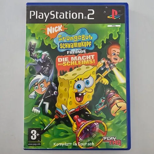 Nick SpongeBob Schwammkopf und seine Freunde Die Macht des Schleims! PlayStation 2