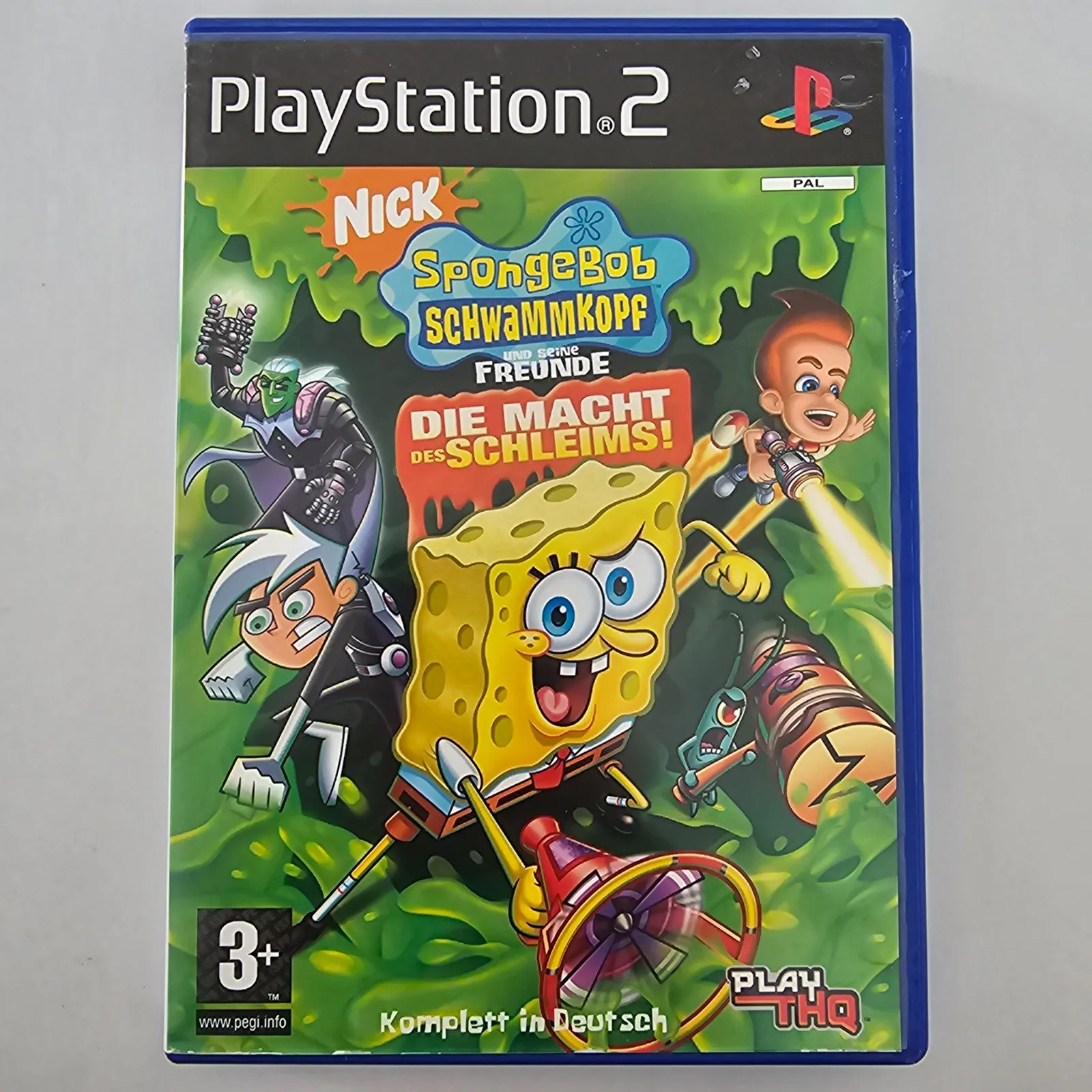 Nick SpongeBob Schwammkopf und seine Freunde Die Macht des Schleims! PlayStation 2