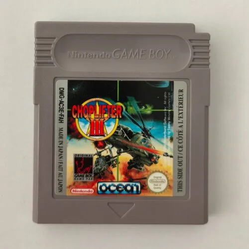 Choplifter III Nintendo Game Boy