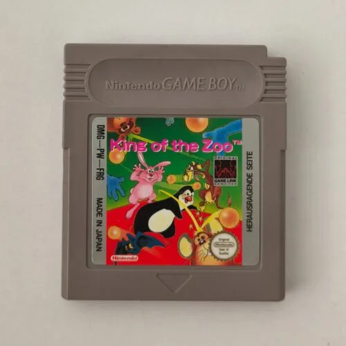 King of the Zoo Nintendo Game Boy