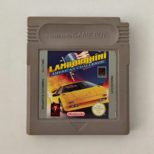 Lamborghini American Challenge Nintendo Game Boy