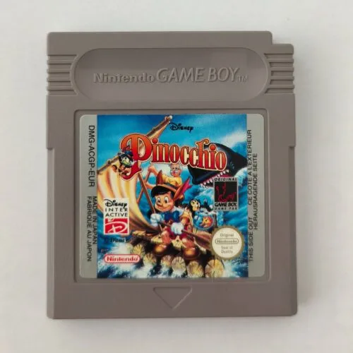 Disney Pinocchio Nintendo Game Boy