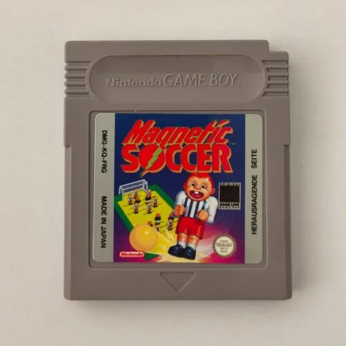 Magnetic Soccer Nintendo Game Boy