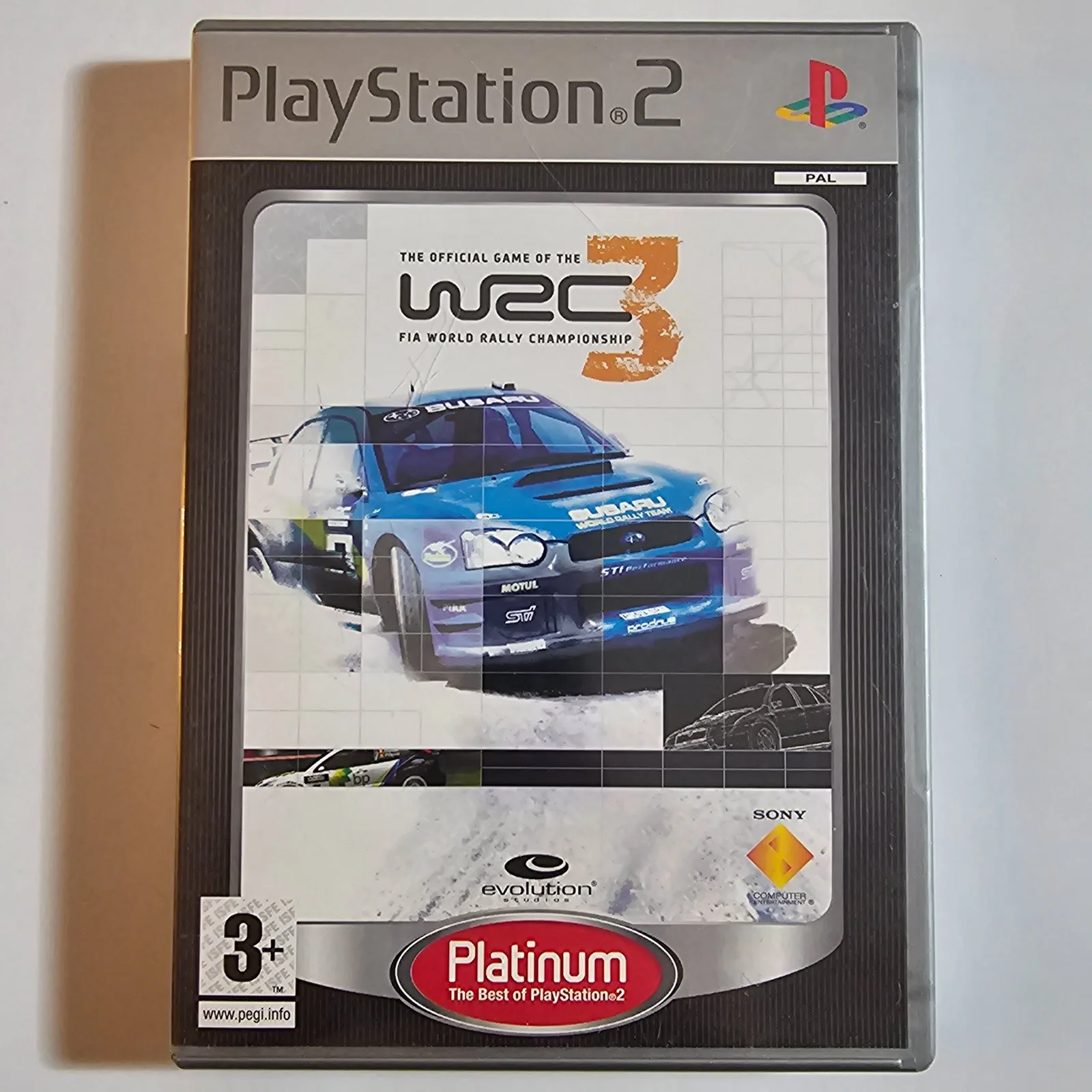 WRC 3 FIA World Rally Championship PlayStation 2