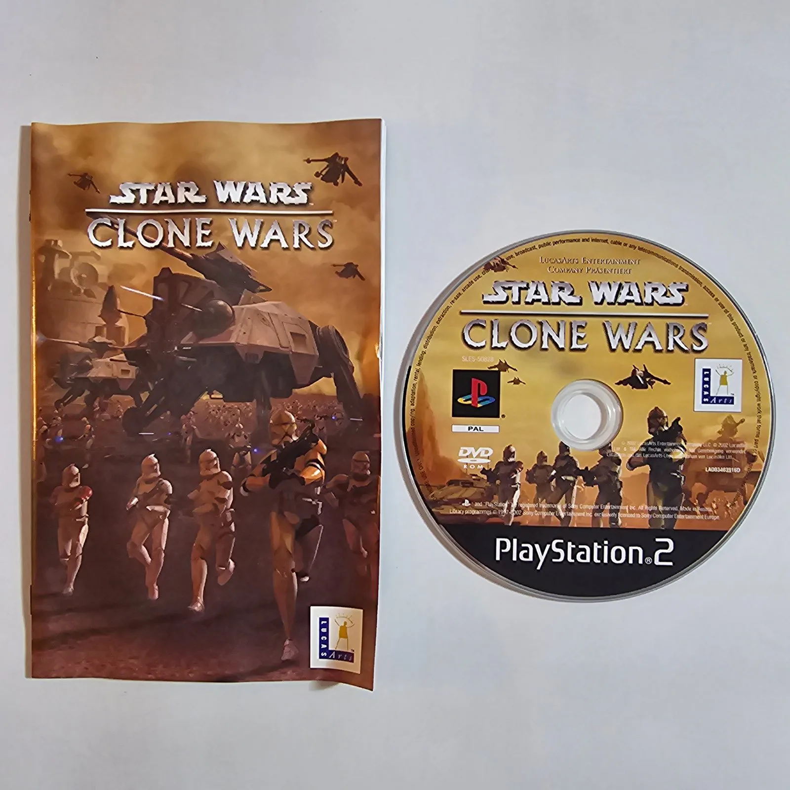 Star Wars Clone Wars PlayStation 2, Ansicht 3
