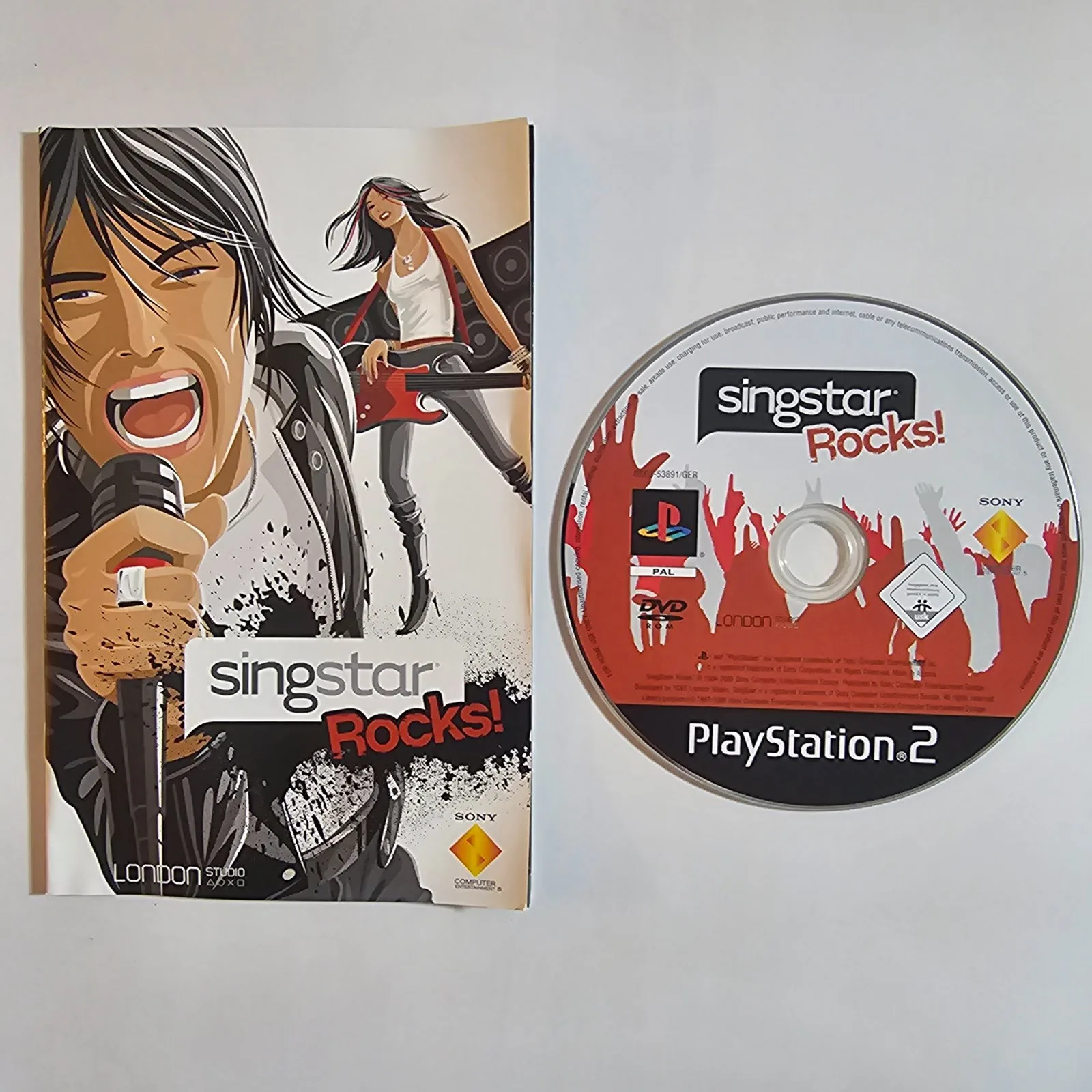 SingStar Rocks! Sony PlayStation 2, Ansicht 3