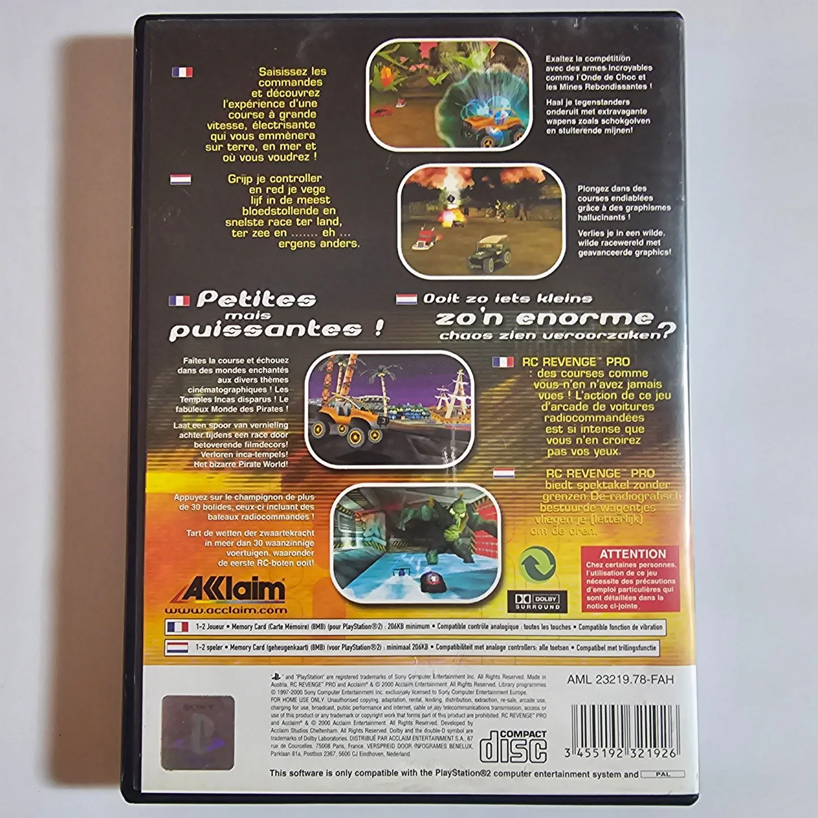 RC Revenge Pro PlayStation 2, Ansicht 2