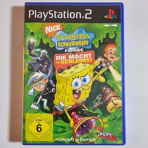 Nicktoons SpongeBob Schwammkopf und seine Freunde: Die Macht des Schleims! PlayStation 2