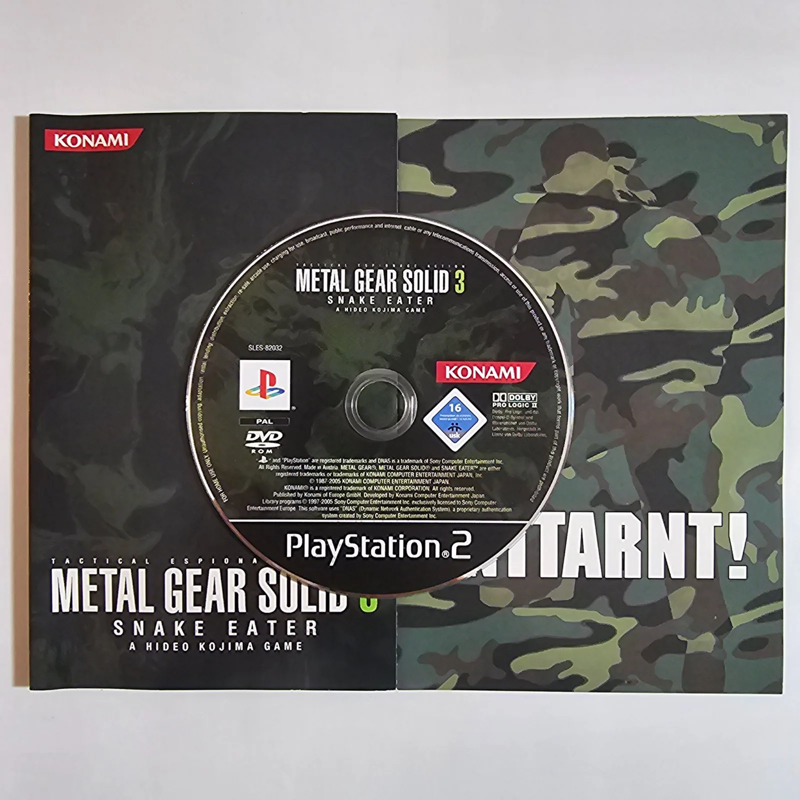 Metal Gear Solid 3 Snake Eater PlayStation 2, Ansicht 3