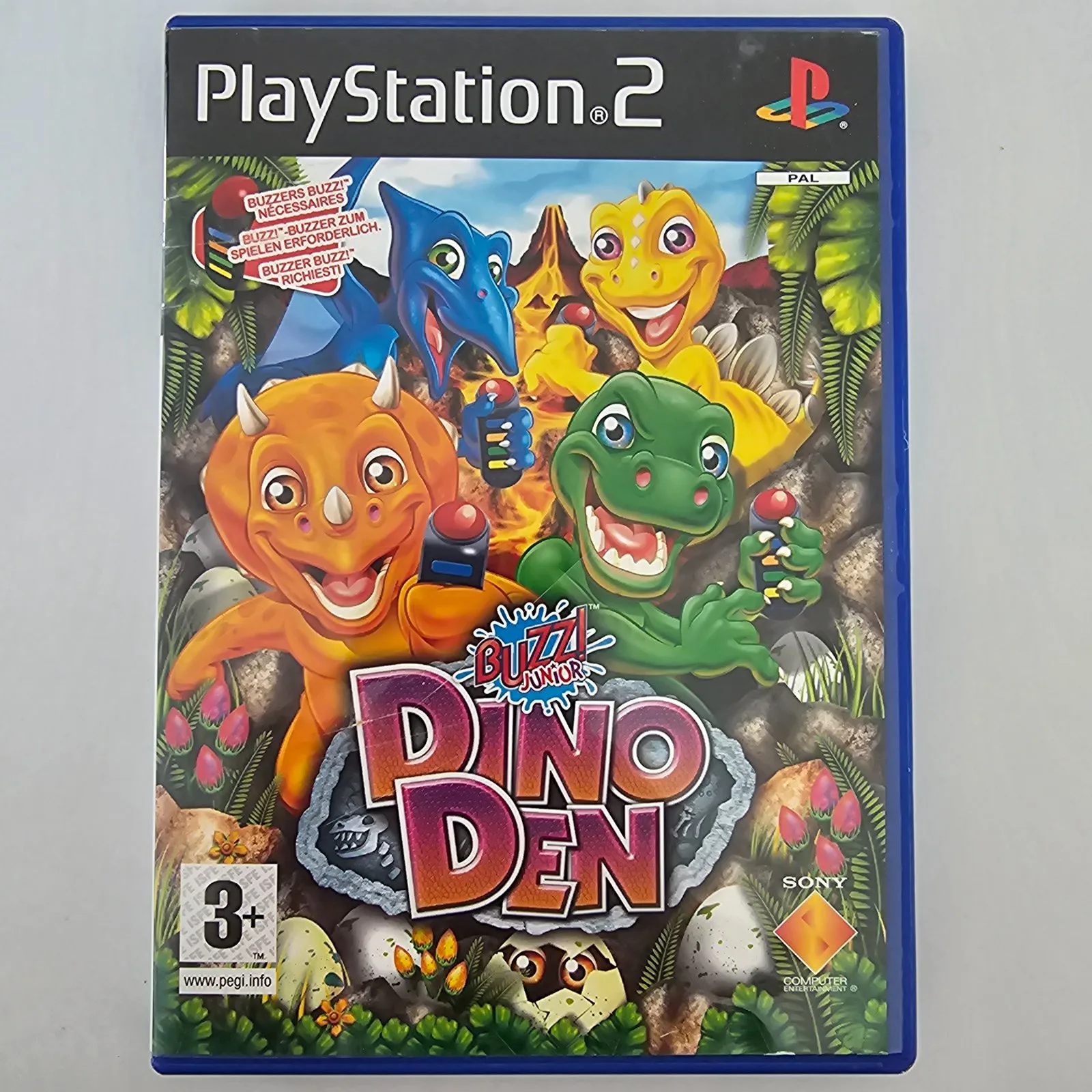 Buzz! Junior: Dino Den PlayStation 2