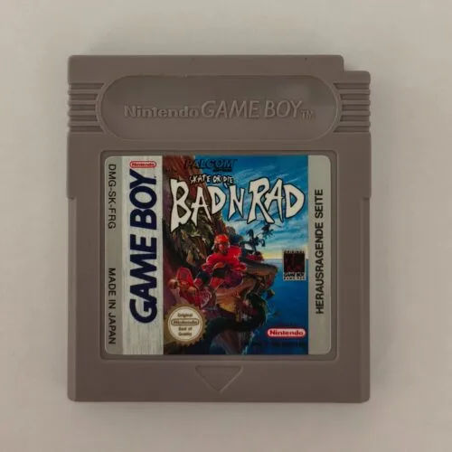 Bad N Rad Nintendo Game Boy