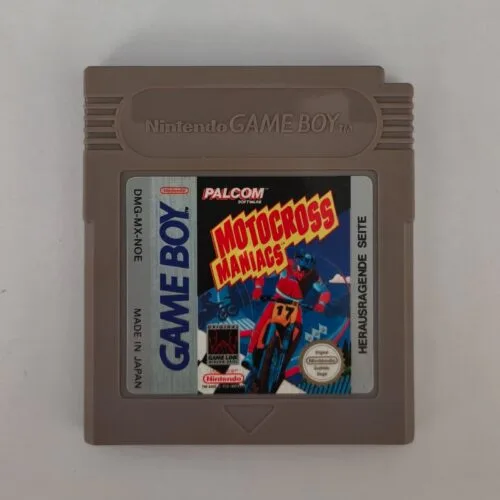 Motocross Maniacs Nintendo Game Boy