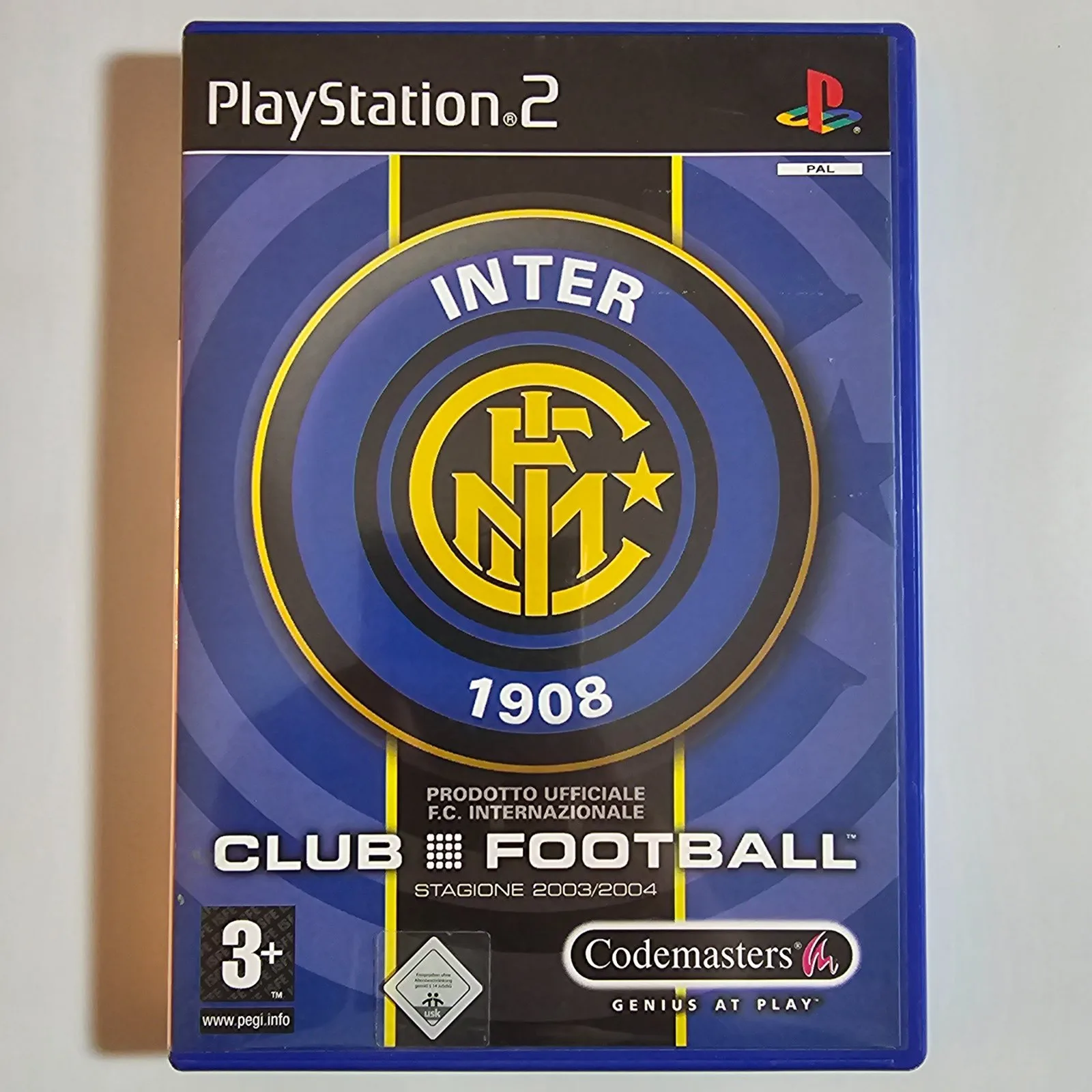 Club Football Inter 1908 PlayStation 2