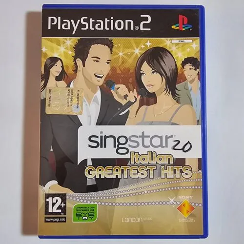 SingStar Italian Greatest Hits PlayStation 2