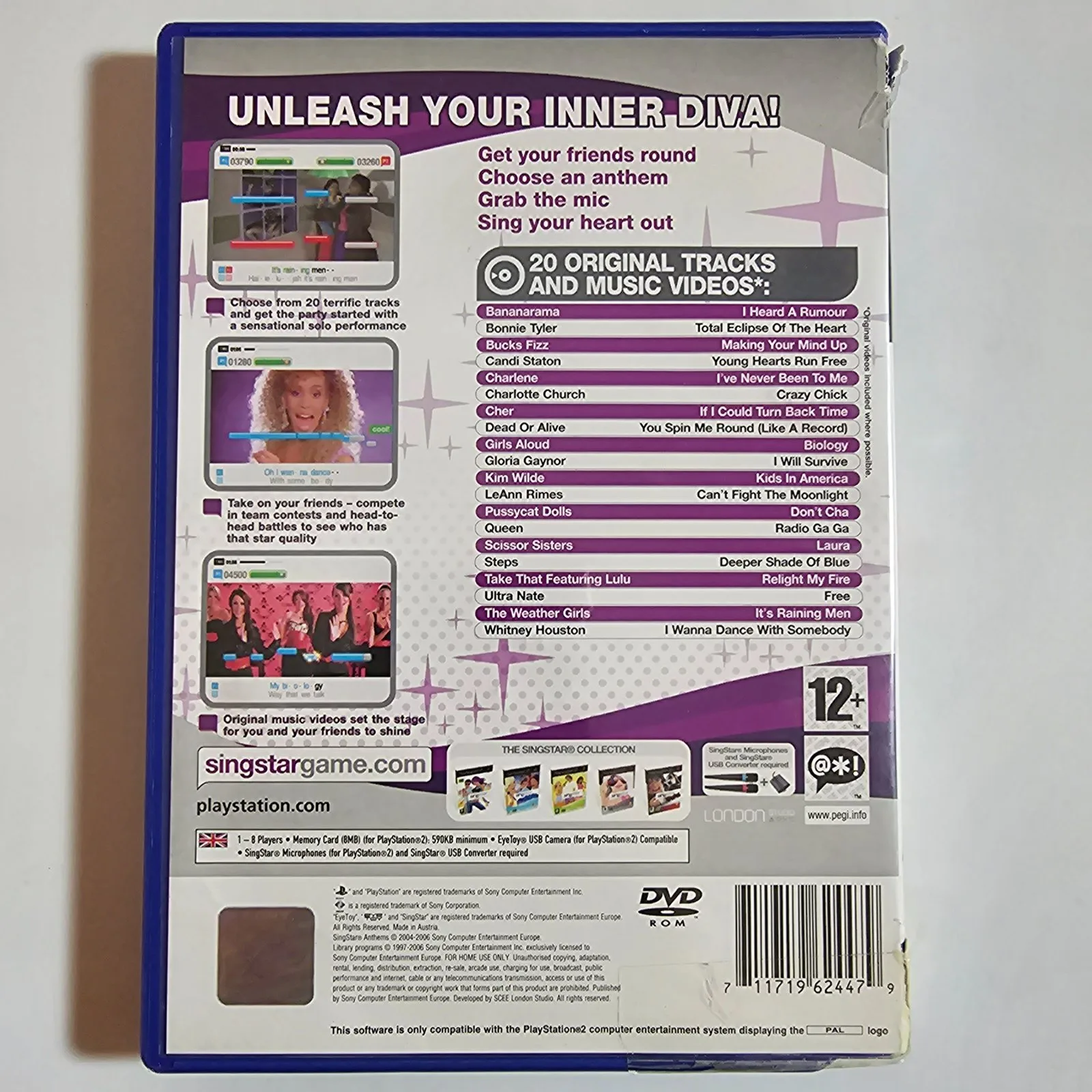 SingStar Anthems PlayStation 2, Ansicht 2