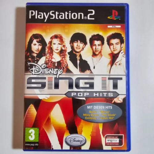 Disney Sing It Pop Hits PlayStation 2