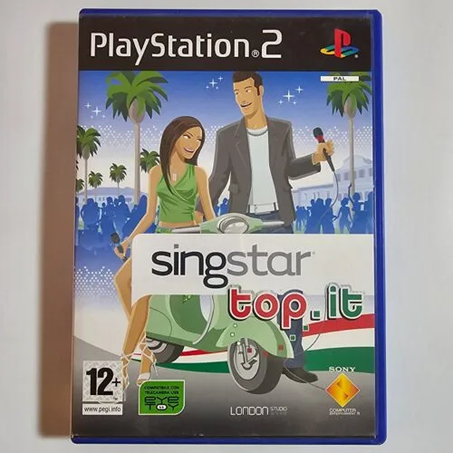 SingStar Top.it PlayStation 2