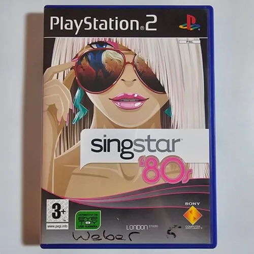 SingStar 80s Sony PlayStation 2