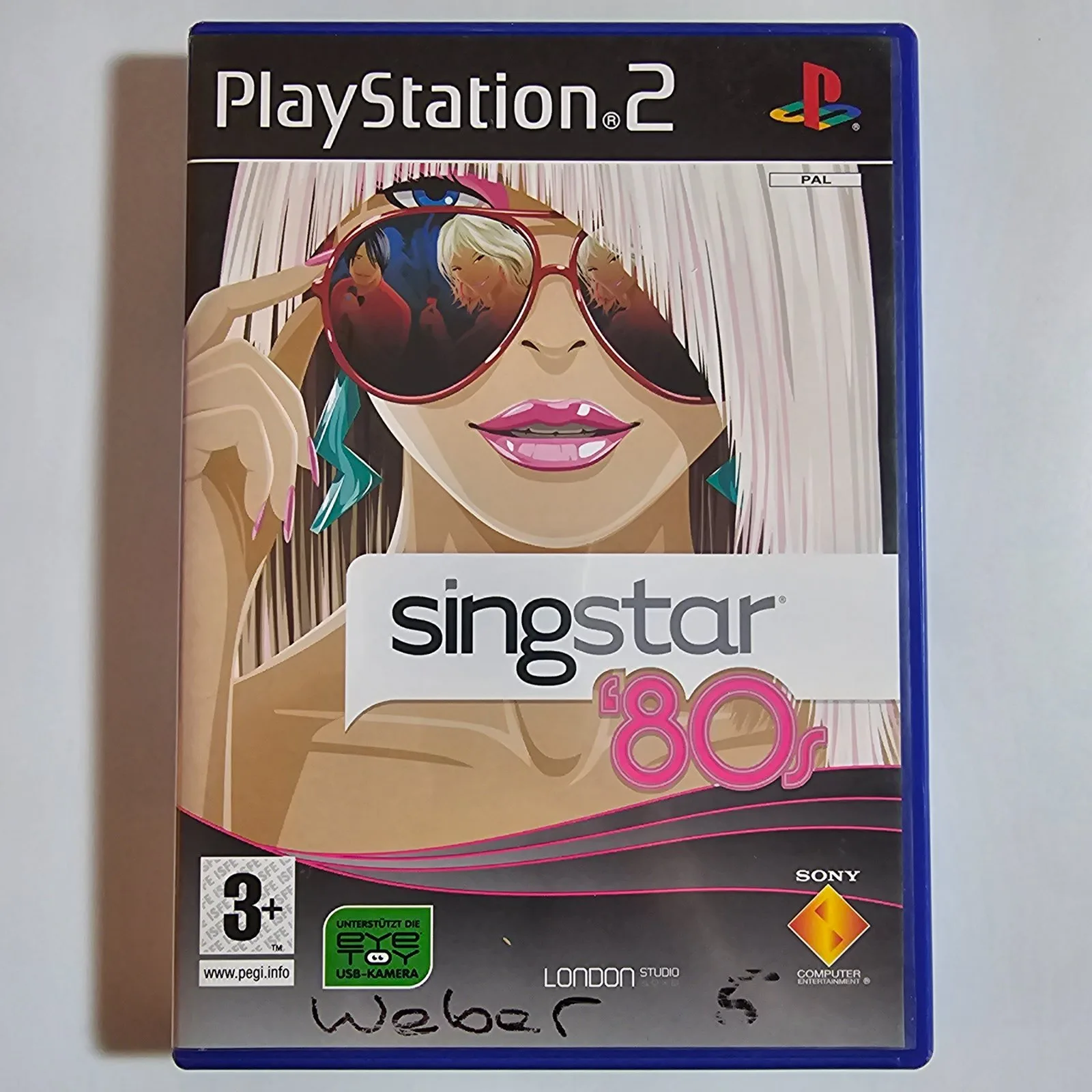 SingStar 80s Sony PlayStation 2