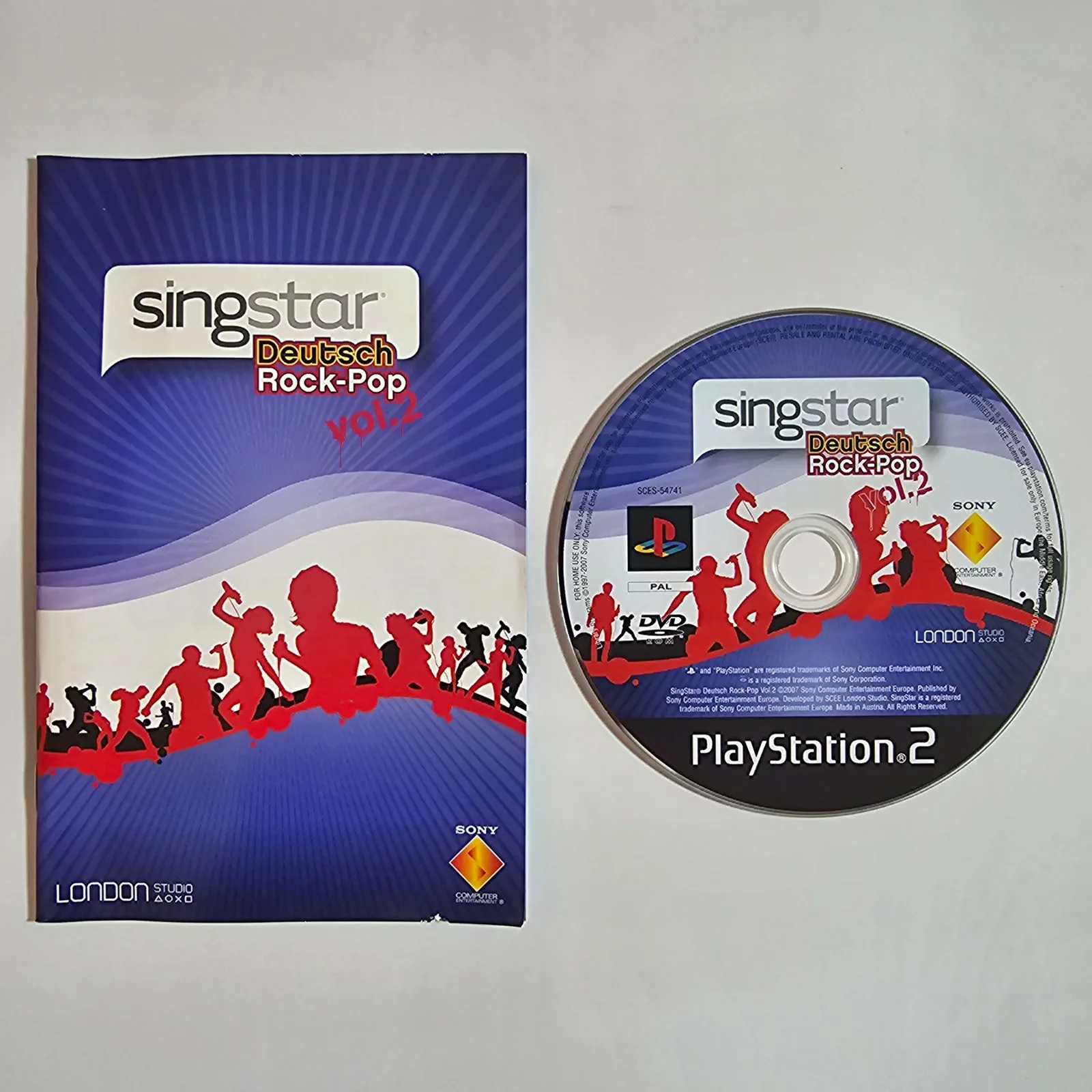 SingStar Deutsch Rock-Pop Vol. 2 Sony PlayStation 2, Ansicht 3
