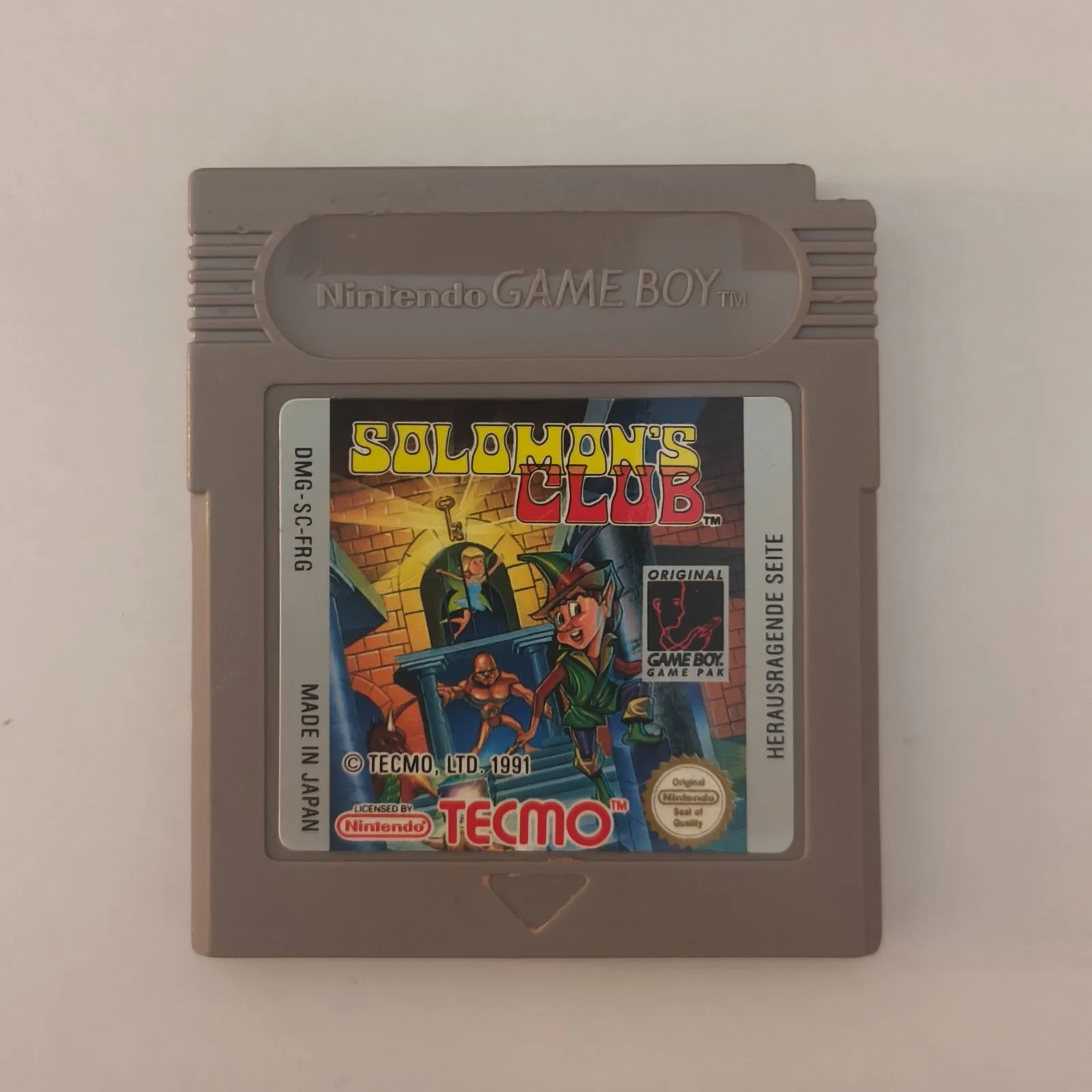 Solomon's Club Nintendo Game Boy