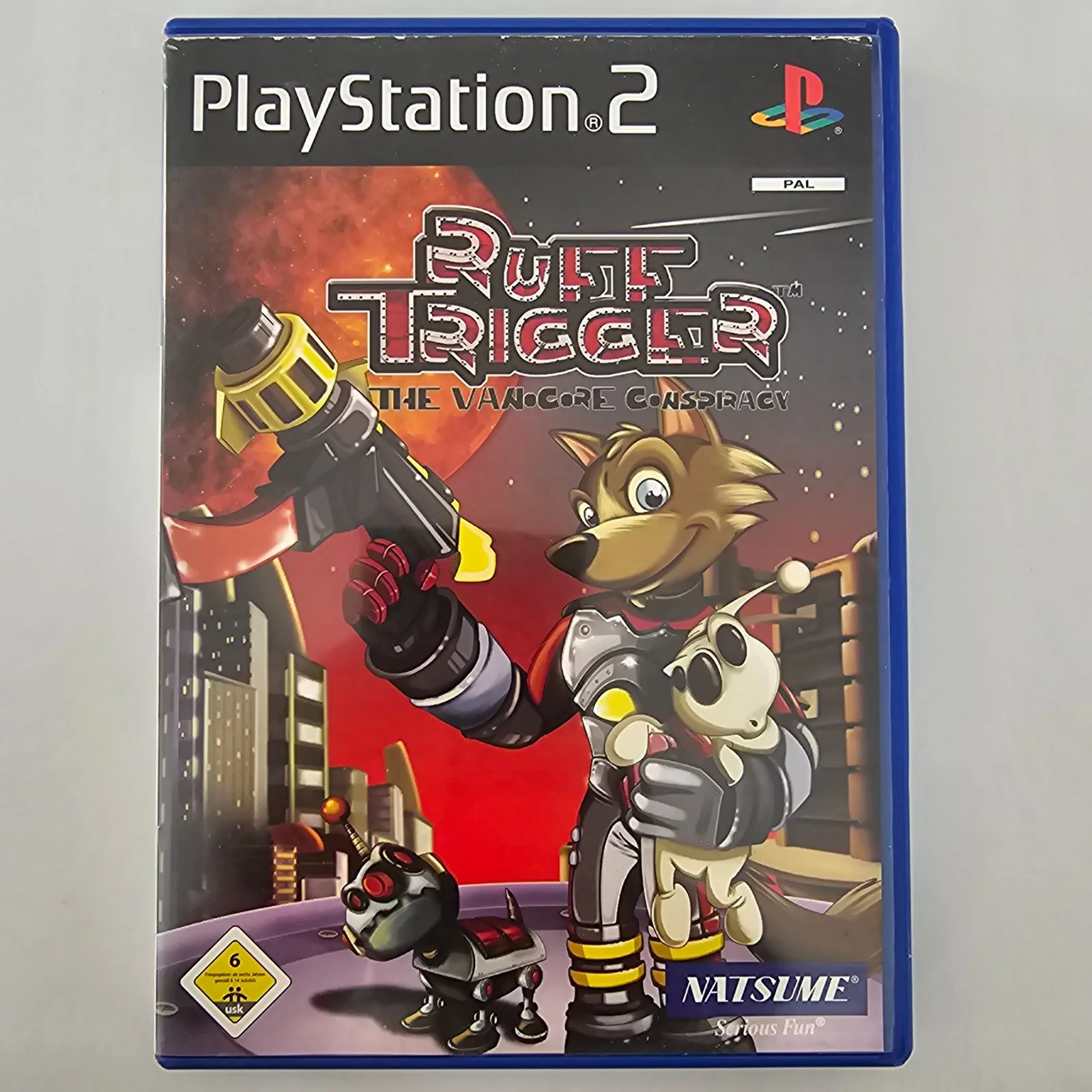Ruff Trigger The Vanocore Conspiracy PlayStation 2
