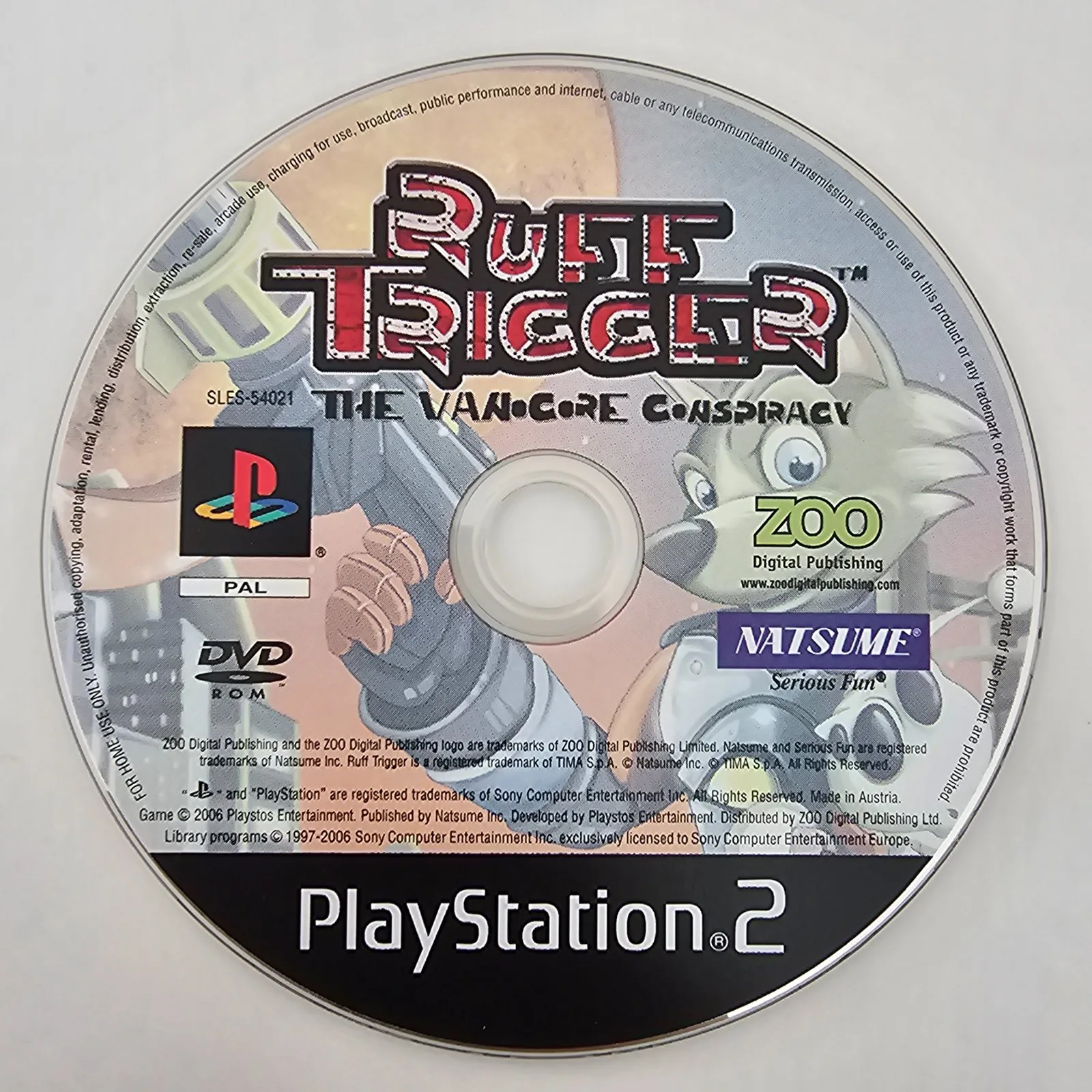 Ruff Trigger The Vanocore Conspiracy PlayStation 2, Ansicht 3