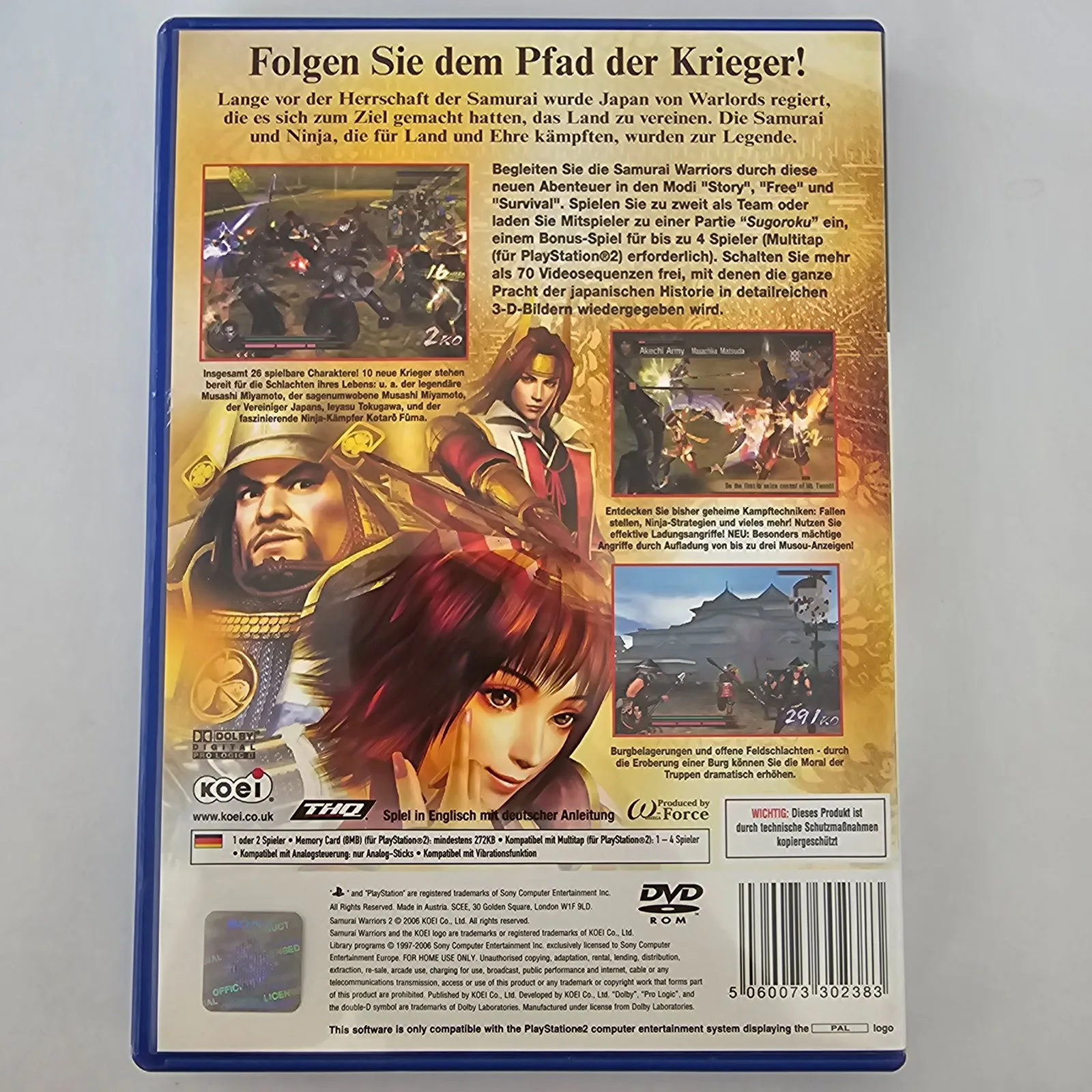 Samurai Warriors 2 PlayStation 2, Ansicht 2