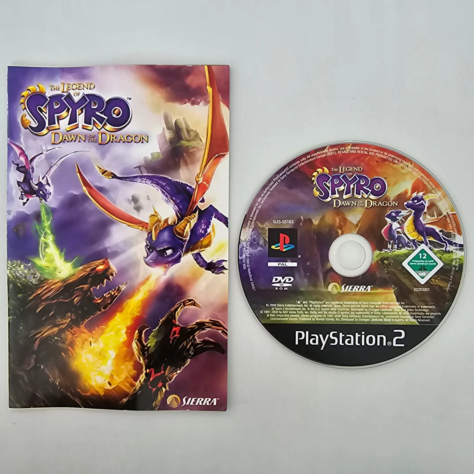 The Legend of Spyro Dawn of the Dragon PlayStation 2, Ansicht 3