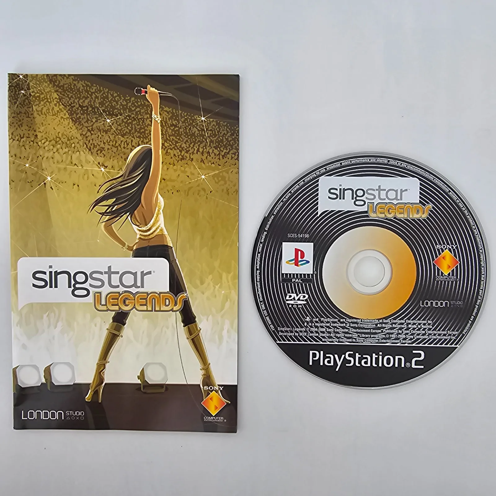 SingStar Legends PlayStation 2, Ansicht 3