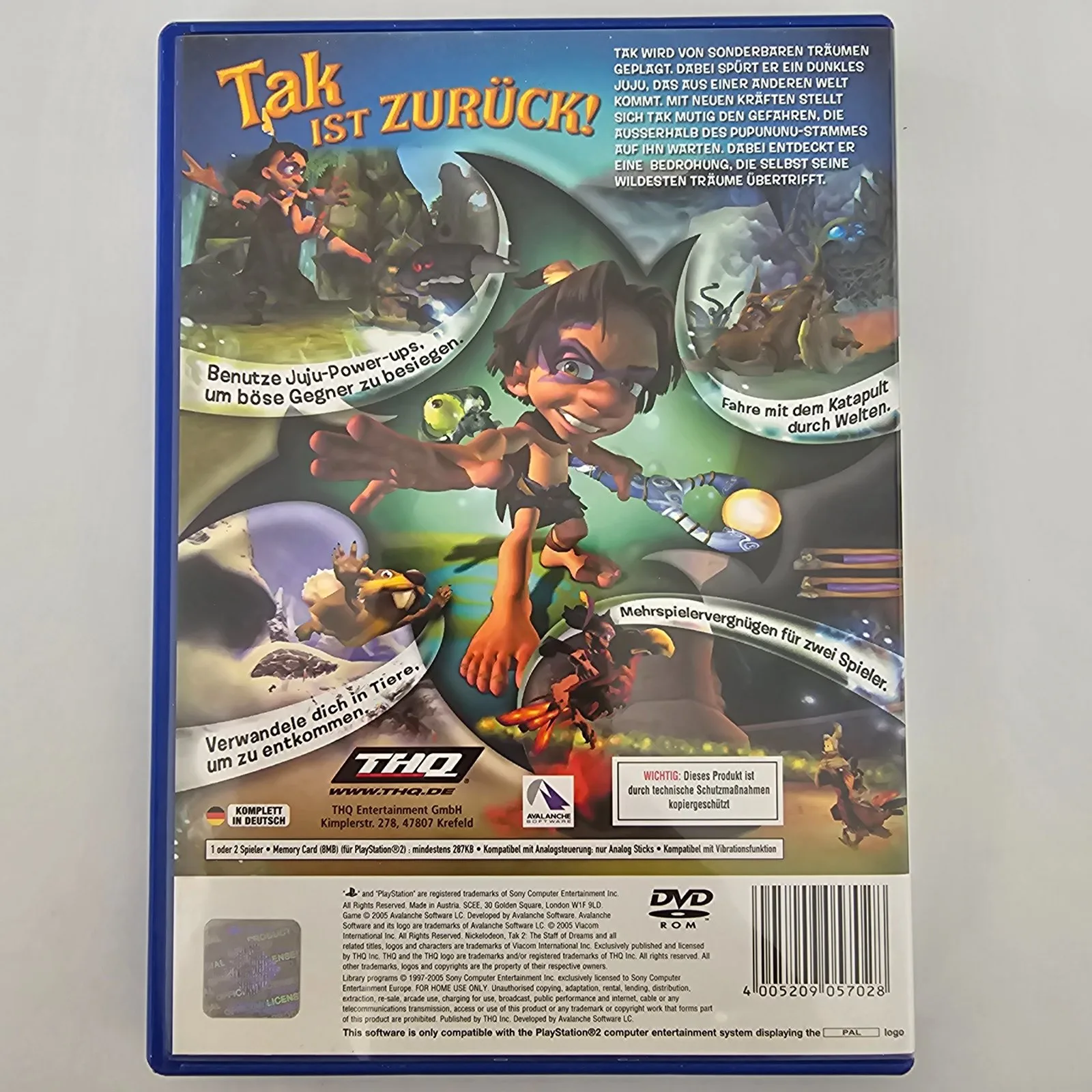 Tak 2: Der Stab der Träume PlayStation 2, Ansicht 2