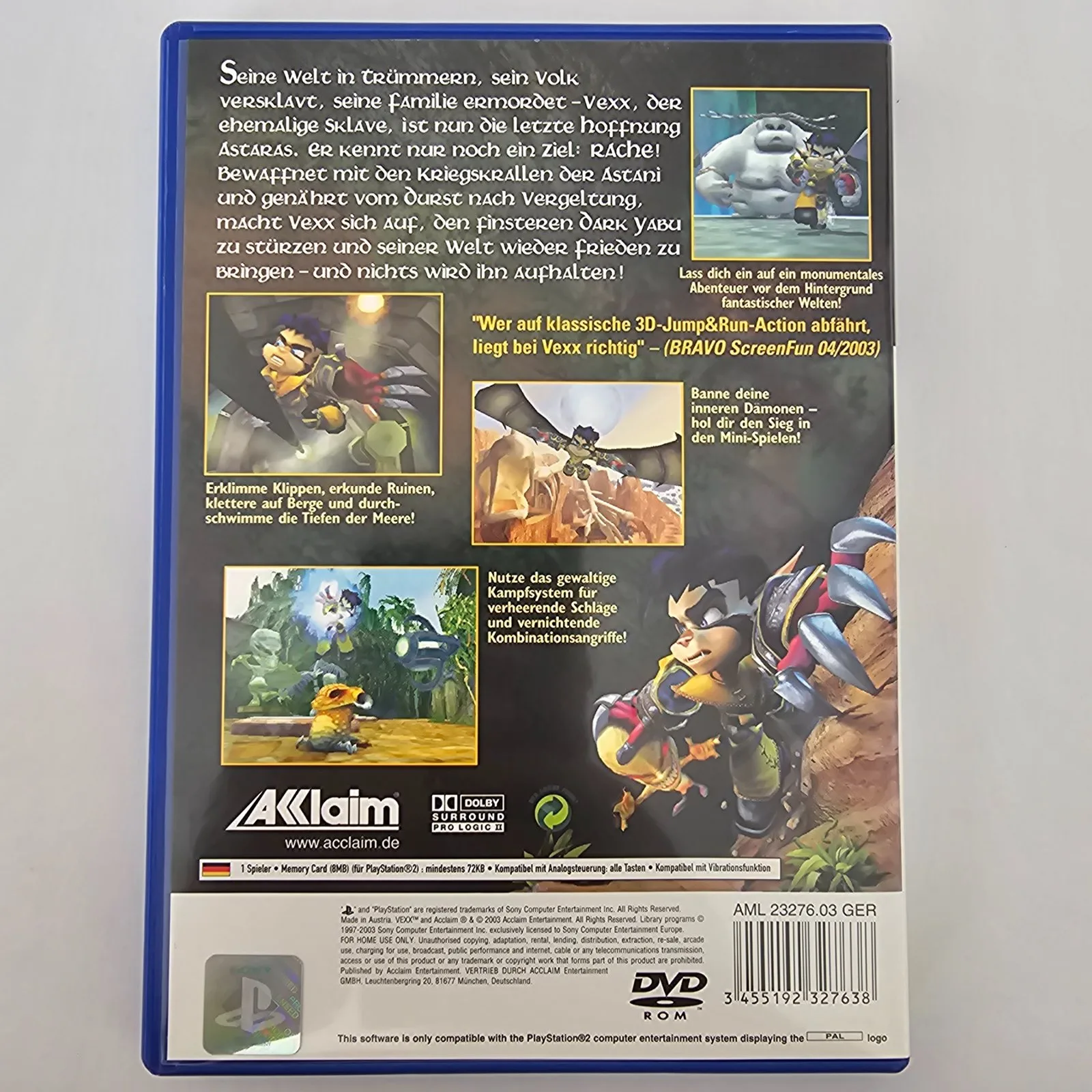 Vexx PlayStation 2, Ansicht 2