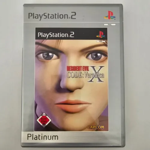 Resident Evil Code Veronica X Platinum PlayStation 2
