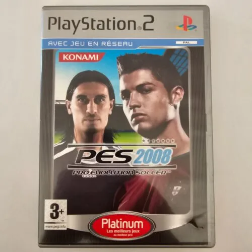 Pro Evolution Soccer 2008 Platinum PlayStation 2